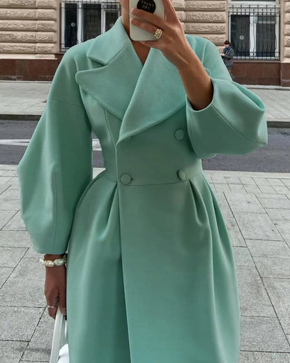 Éléonore™ - Manteau Long Élégant