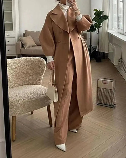 Éléonore™ - Manteau Long Élégant
